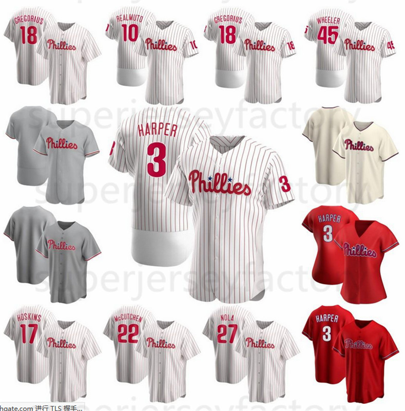 Philadelphia Jersey Harper Rhys Hoskins Mike Schmidt David Robertson Odubel Herrera Zack Wheeler Hector Neris Segura Aaron Nola, 2020 replica cream women
Philadelphia Jersey Harper Rhys Hoskins Mike Schmidt David Robertson Odubel Herrera Zack Wheeler Hector Neris Segura Aaron Nola, 2020 replica cream women