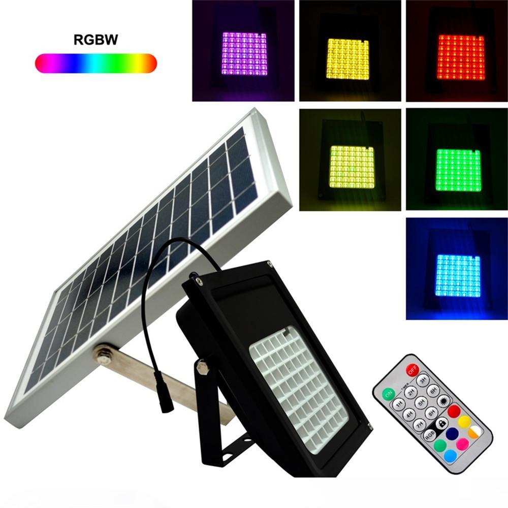 7 Color Changing Remote Control 6V 6W Solar Panel 56 LEDs RGB LED Solar Floodlight Outdoor Landscape Garden Spotlight
7 Color Changing Remote Control 6V 6W Solar Panel 56 LEDs RGB LED Solar Floodlight Outdoor Landscape Garden Spotlight