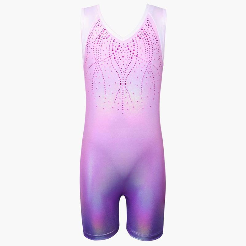 BAOHULU Sparkle Gradient Purple Leotard Rhinestone Decro Gymnastics Leotard Sleeveless Ballerina Practice Performance Dance Wear, B235 darkpurple
BAOHULU Sparkle Gradient Purple Leotard Rhinestone Decro Gymnastics Leotard Sleeveless Ballerina Practice Performance Dance Wear, B235 darkpurple