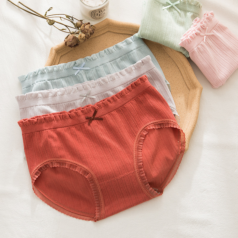 Modal Underwear Women's Cotton Mid-waist Girl Birthday Department Large Size Seamless Lace Cotton Ladies Breathable 20201203, 08
Modal Underwear Women's Cotton Mid-waist Girl Birthday Department Large Size Seamless Lace Cotton Ladies Breathable 20201203, 08