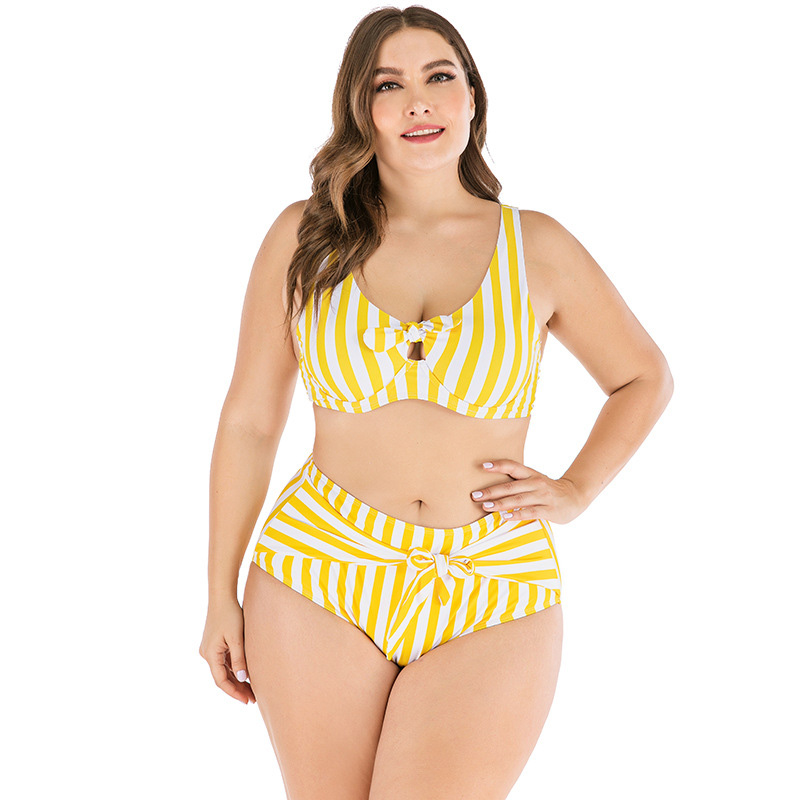 High Waist Swimsuit 2020 Striped Plus Size Bikini Women Push Up Padded Biquini Swimwear Bathing Suit Beachwear Two-piece bikini, Yellow
High Waist Swimsuit 2020 Striped Plus Size Bikini Women Push Up Padded Biquini Swimwear Bathing Suit Beachwear Two-piece bikini, Yellow