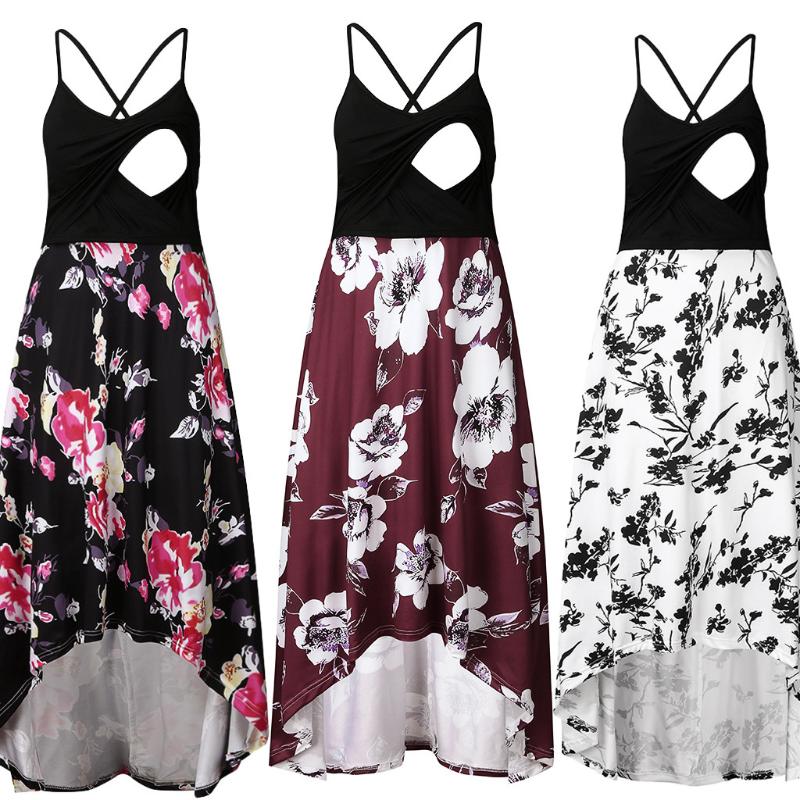 Plus Size Pregnancy Dress Vestidos Casuales Women's Maternity Nursing Pregnanty Splicing Sleeveless Sling Print Floral Dress, White
Plus Size Pregnancy Dress Vestidos Casuales Women's Maternity Nursing Pregnanty Splicing Sleeveless Sling Print Floral Dress, White