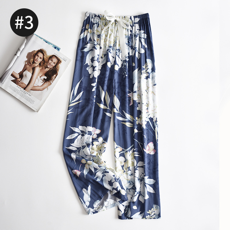 Print Flower Cotton Pajama Pants Women Trousers Summer Loose Homewear Intimate Lingerie Sleepwear Silky Soft Nightwear Negligee, Style h
Print Flower Cotton Pajama Pants Women Trousers Summer Loose Homewear Intimate Lingerie Sleepwear Silky Soft Nightwear Negligee, Style h
