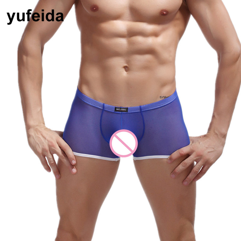 Sexy Men Underwear Boxers Transparent Mesh Boxer Shorts Trunks Pants U Convex Pouch Male Gay Sissy Panties Low Rise Underpants, Black
Sexy Men Underwear Boxers Transparent Mesh Boxer Shorts Trunks Pants U Convex Pouch Male Gay Sissy Panties Low Rise Underpants, Black