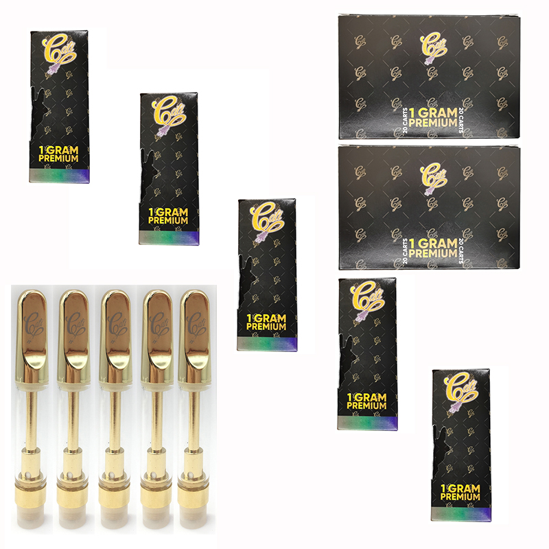 Cali Plug Vape Carts Empty Vape Pen Packaging Ceramic Coil 0.8ml 1ml Gold Color Holographic Boxes Vape Pen Oil Atomizer Vaporizers
Cali Plug Vape Carts Empty Vape Pen Packaging Ceramic Coil 0.8ml 1ml Gold Color Holographic Boxes Vape Pen Oil Atomizer Vaporizers