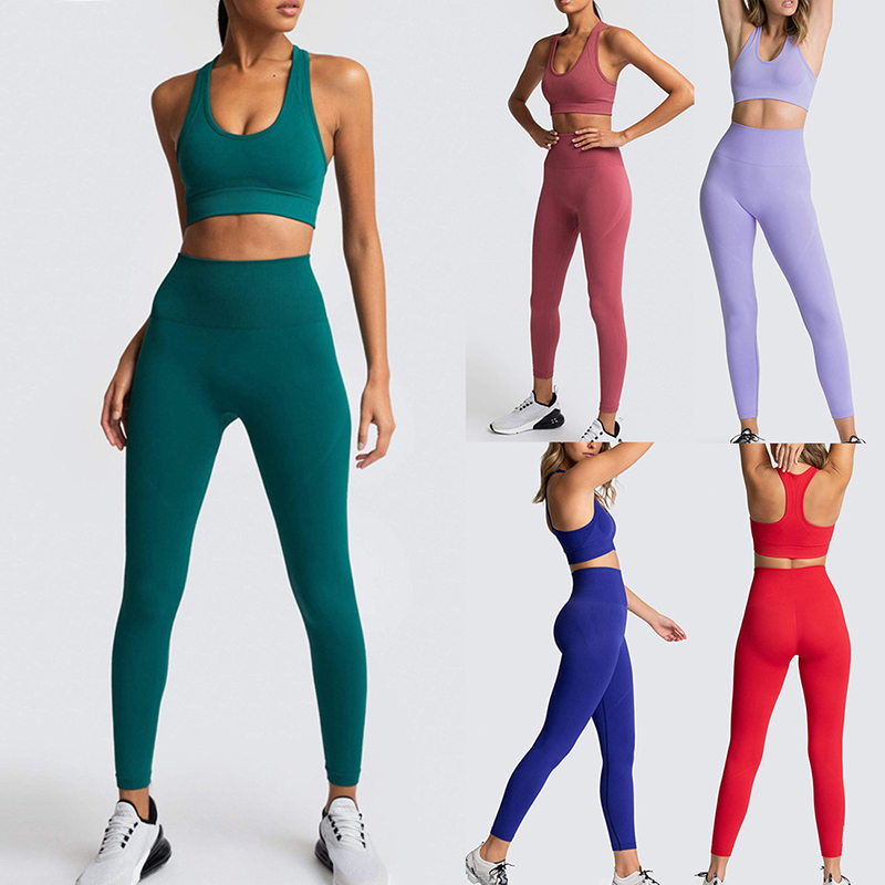 Yoga Set Sportswear Sports Bra+Leggings Fitness Pants Gym Running Suit Exercise Clothing Athletic, Black tops
Yoga Set Sportswear Sports Bra+Leggings Fitness Pants Gym Running Suit Exercise Clothing Athletic, Black tops