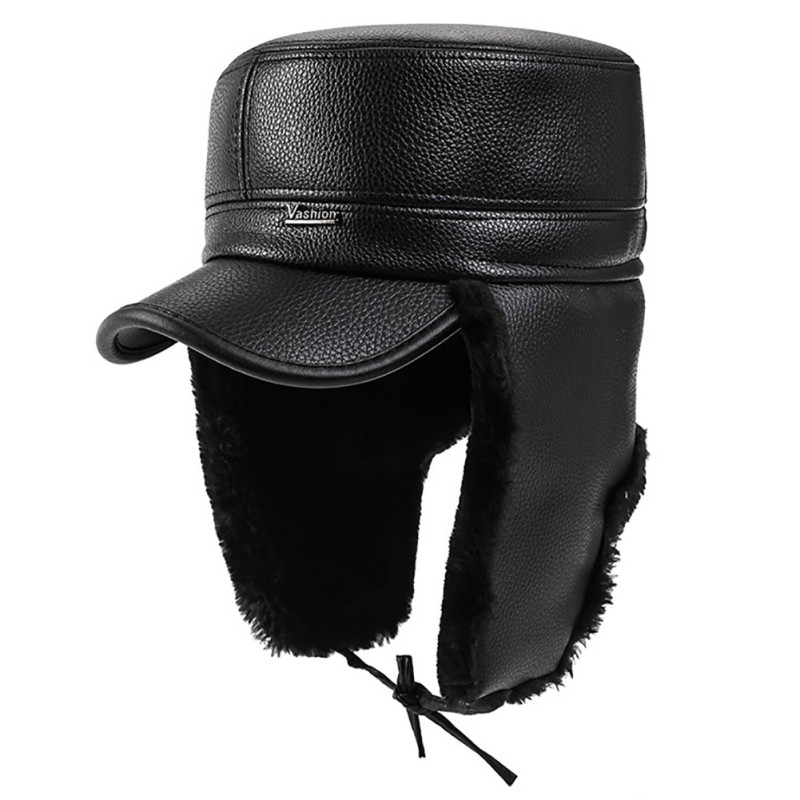 Man Winter Warm Cap Outdoor cycling ski Thickened Lei Feng Hat Old Man Cold Resistance Hat Black c
Man Winter Warm Cap Outdoor cycling ski Thickened Lei Feng Hat Old Man Cold Resistance Hat Black c