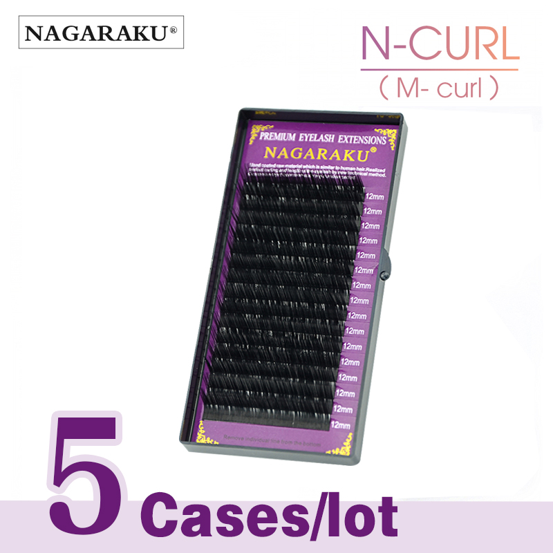 NAGARAKU 5 Cases Lot M Curl N Curl Eyelash Extension Individual Eyelashes Makeup High Quality Super Soft Natural Eyelashes
NAGARAKU 5 Cases Lot M Curl N Curl Eyelash Extension Individual Eyelashes Makeup High Quality Super Soft Natural Eyelashes
