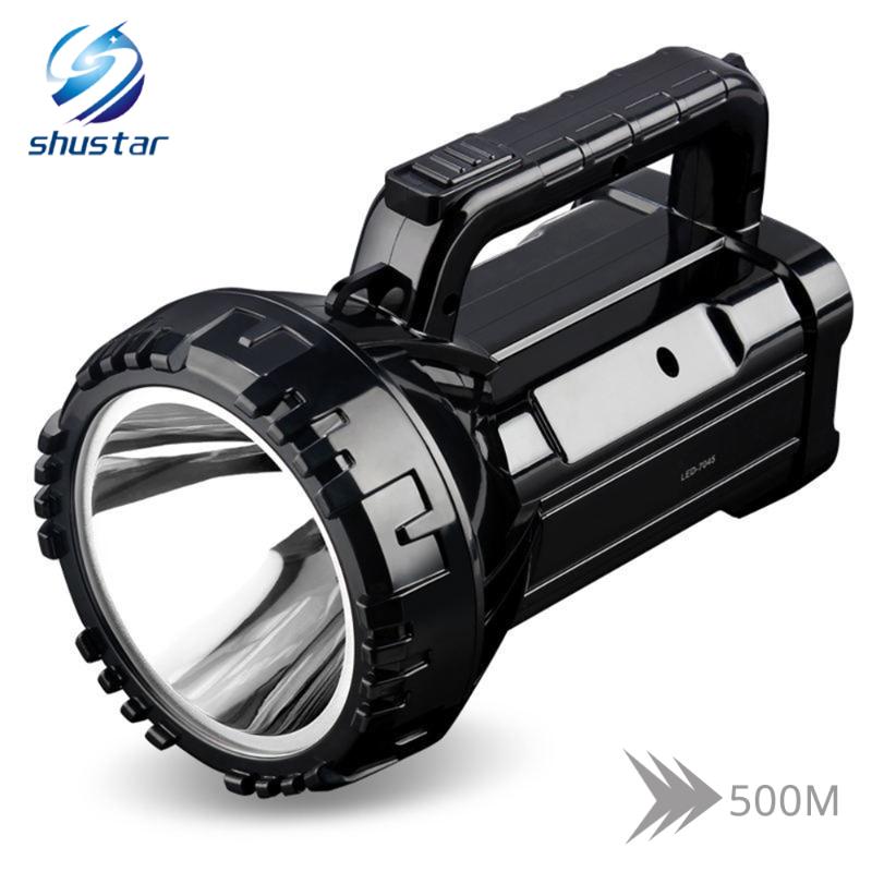Rechargeable Bright LED Torch 20W High powered searchlights Built-in 2800mAh lithium battery Two working modes
Rechargeable Bright LED Torch 20W High powered searchlights Built-in 2800mAh lithium battery Two working modes