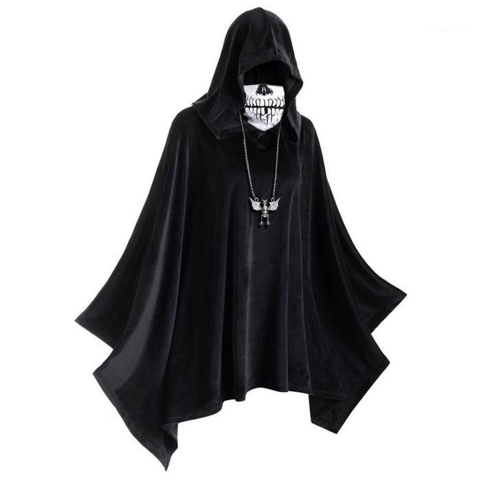 Womens Designer Cosplay Clothes Halloween Mask Cloak Theme Costume Hooded Solid Color Cloak Mens
Womens Designer Cosplay Clothes Halloween Mask Cloak Theme Costume Hooded Solid Color Cloak Mens