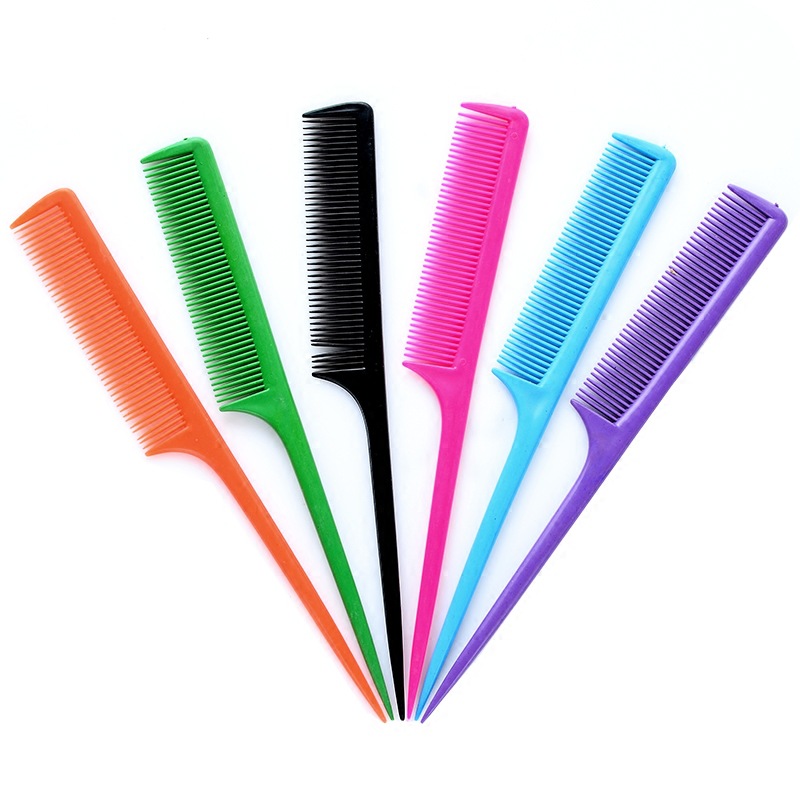 Candy Colored Plastic Cosmetic Comb Long Tail Hairdressing Combs Hair Brush Barber Styling Tools Home Beauty Salon 0 09zm B2
Candy Colored Plastic Cosmetic Comb Long Tail Hairdressing Combs Hair Brush Barber Styling Tools Home Beauty Salon 0 09zm B2