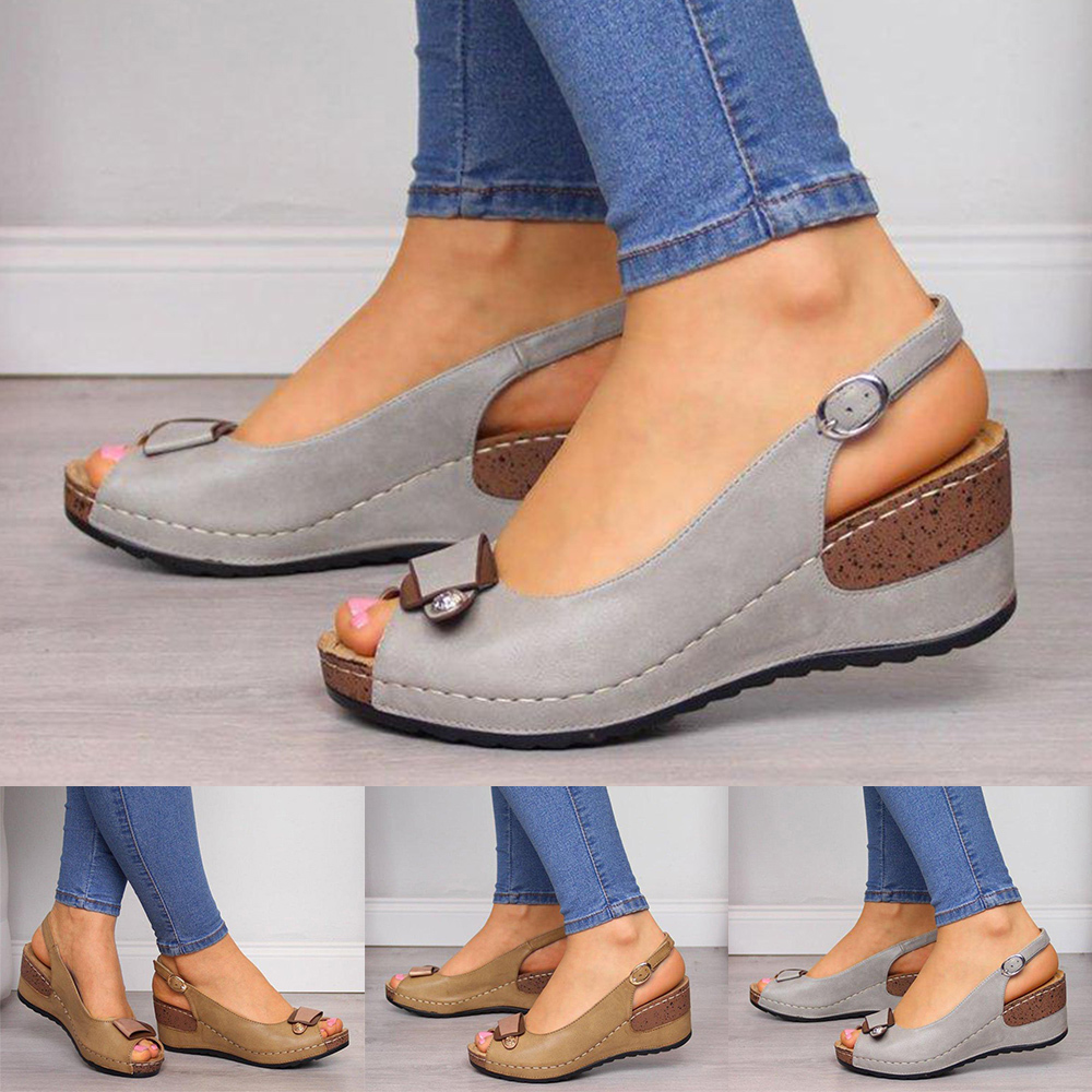 Women Sandals 2020 New Women Summer Sandals Plus Size 35-43 Leather Flat Sandals Female Flip Flop Casual Beach Shoes Ladies Y200620