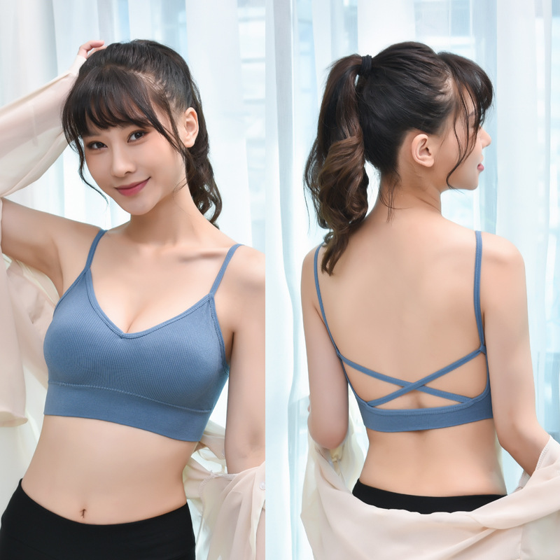 ICONFEEL Pull Up Bra Woman Ton Bralette Top Deportivo Mujer Backless Removeable Cups Bra Haut Femme Intimo Donna Sexy, Blue
ICONFEEL Pull Up Bra Woman Ton Bralette Top Deportivo Mujer Backless Removeable Cups Bra Haut Femme Intimo Donna Sexy, Blue