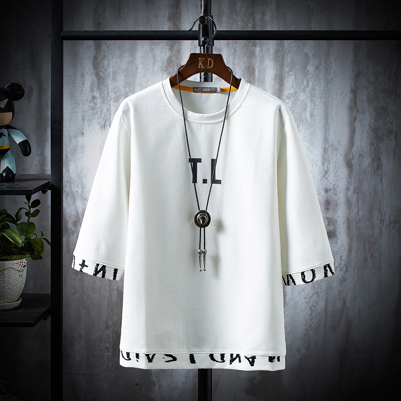 New 2020 letter Men's T-shirt Print Cotton Summer Short Sleeve O-Neck Tees Male Fashion Shirt, White
New 2020 letter Men's T-shirt Print Cotton Summer Short Sleeve O-Neck Tees Male Fashion Shirt, White