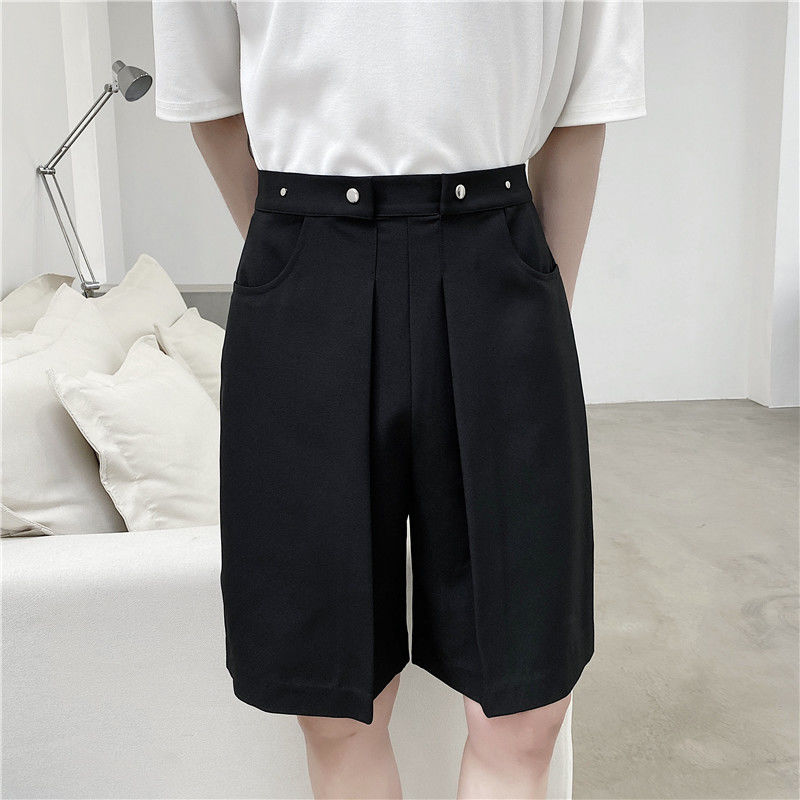 2020 Summer New Youth Popular Men's Korean Version Of Solid Color Five-point Trousers Fashion Casual Wild Straight Pants, Black
2020 Summer New Youth Popular Men's Korean Version Of Solid Color Five-point Trousers Fashion Casual Wild Straight Pants, Black