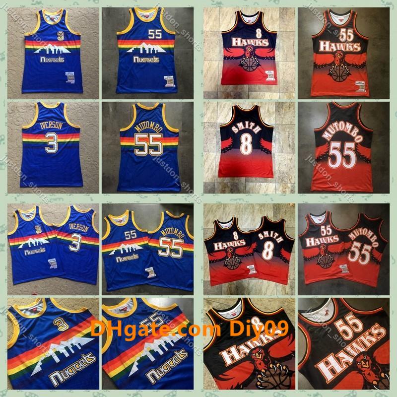 Authentic Stitched Mitchell & Ness Basketball Jersey Mens 55 Dikembe Mutombo 8 Steve Smith 3 Allen Iverson Mitchell & Ness Swingman Jersey2, Black;red
Authentic Stitched Mitchell & Ness Basketball Jersey Mens 55 Dikembe Mutombo 8 Steve Smith 3 Allen Iverson Mitchell & Ness Swingman Jersey2, Black;red