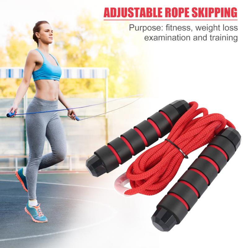 Adjustable Length Skipping Rope Sponge Handle Portable Lose Weight Workout Training Fitness Body Building PVC Jump Rope
Adjustable Length Skipping Rope Sponge Handle Portable Lose Weight Workout Training Fitness Body Building PVC Jump Rope