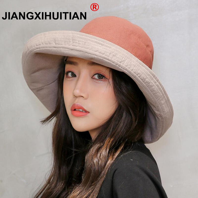 2020 new Women Summer Sun Hat Wide Brim Chapeu For Girl Praia Chapeau Femme Flap Cover Cap Cotton upf 50+ Chin Cord Fashion
2020 new Women Summer Sun Hat Wide Brim Chapeu For Girl Praia Chapeau Femme Flap Cover Cap Cotton upf 50+ Chin Cord Fashion