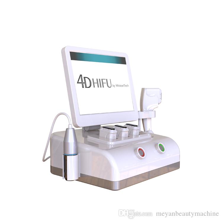 Winkonlaser 25000 shots 4d Hifu Professional Ultrasound Body Slimming Hifu / Face Lift Hifu Machine With Ce