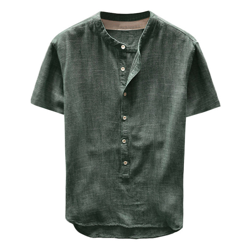 Hot Sale 2020 Summer New Solid Color Men' Shirt Casual Fashion Short-sleeved Large Size Camisas Para Hombre Men' Clothing, Gray
Hot Sale 2020 Summer New Solid Color Men' Shirt Casual Fashion Short-sleeved Large Size Camisas Para Hombre Men' Clothing, Gray