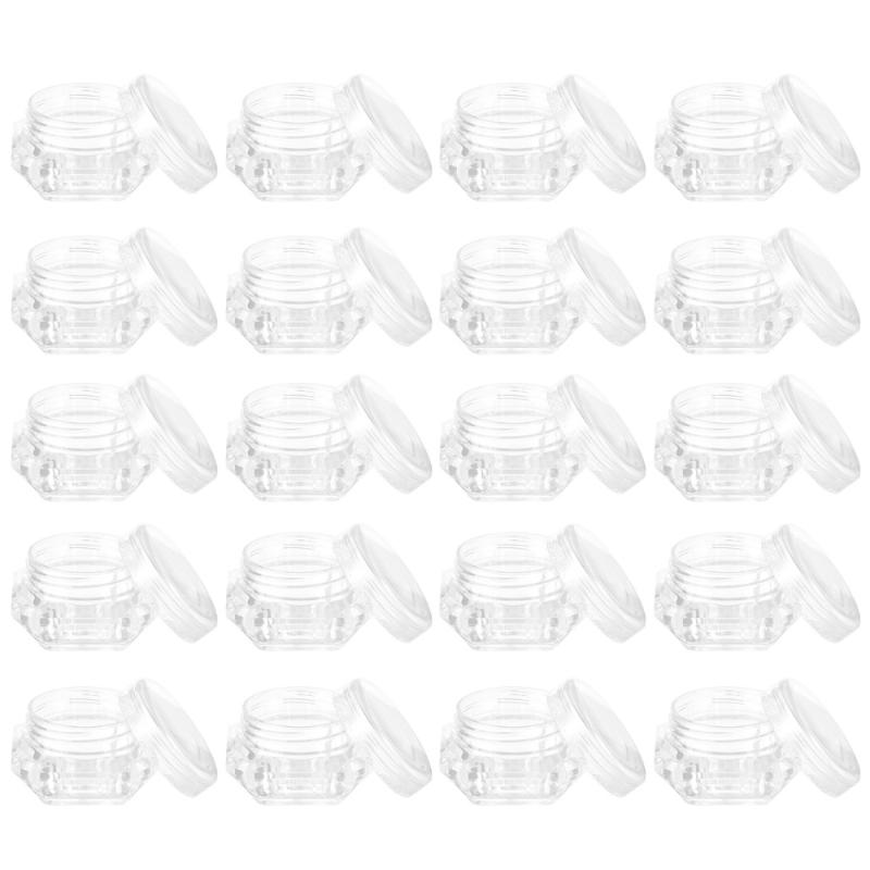 20 Pcs 5g Refillable Empty DIY Cosmetic Pot Jars Diamond Shape Loose Bottle for Cosmetic Glitter Eye Shadow
20 Pcs 5g Refillable Empty DIY Cosmetic Pot Jars Diamond Shape Loose Bottle for Cosmetic Glitter Eye Shadow