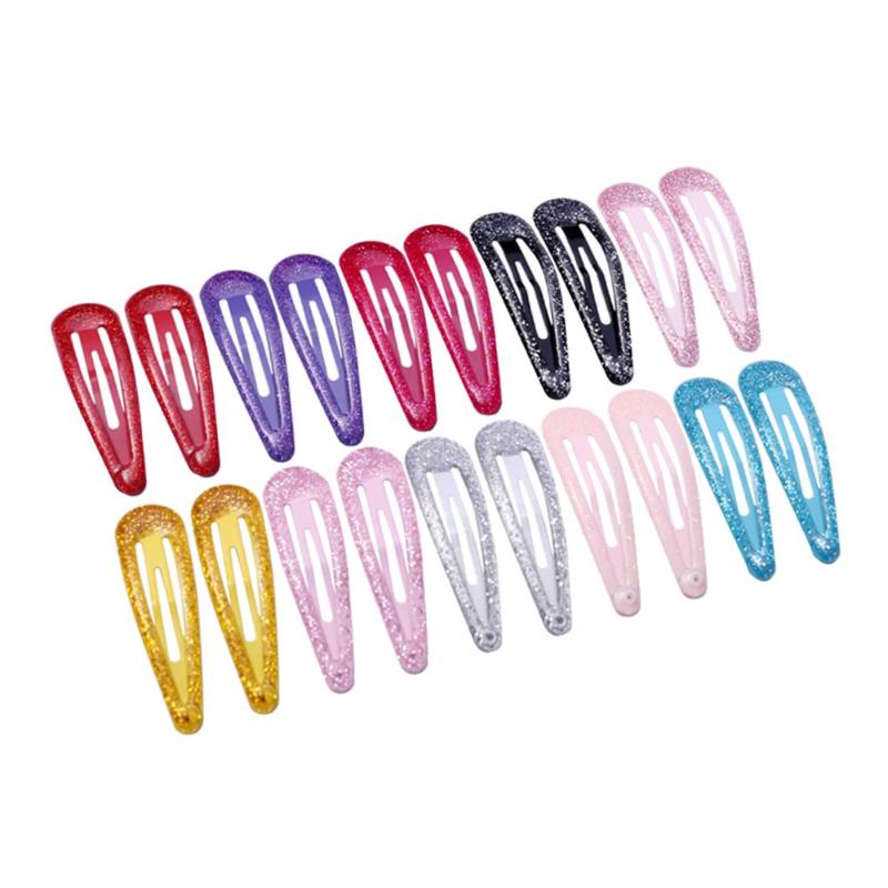 20pcs Color Glitter Hairpin Snap Hair Clip for Baby Girls Children Kids Hair Pins Women Accessories Cute Metal Barrette 5cm
20pcs Color Glitter Hairpin Snap Hair Clip for Baby Girls Children Kids Hair Pins Women Accessories Cute Metal Barrette 5cm