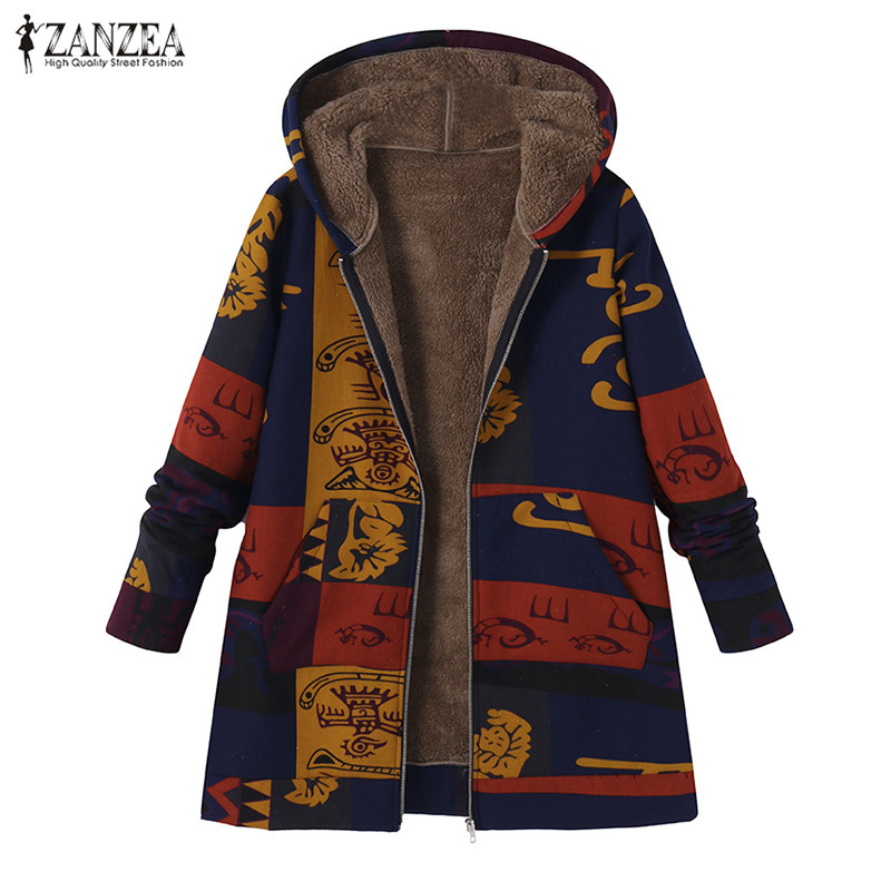 Autumn Vintage Ethnic Faux Lining Outerwear ZANZEA 2020 Women Zipper Jackets Hooded Printed Thin Coats Female Overcoats Top 5XL, Orange
Autumn Vintage Ethnic Faux Lining Outerwear ZANZEA 2020 Women Zipper Jackets Hooded Printed Thin Coats Female Overcoats Top 5XL, Orange