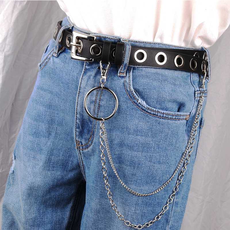 New Women Pu Leather Harness Body Belts Chain Waist Bondage Garters lady Punk silver pin alloy buckle Straps jeans belt students, Black
New Women Pu Leather Harness Body Belts Chain Waist Bondage Garters lady Punk silver pin alloy buckle Straps jeans belt students, Black