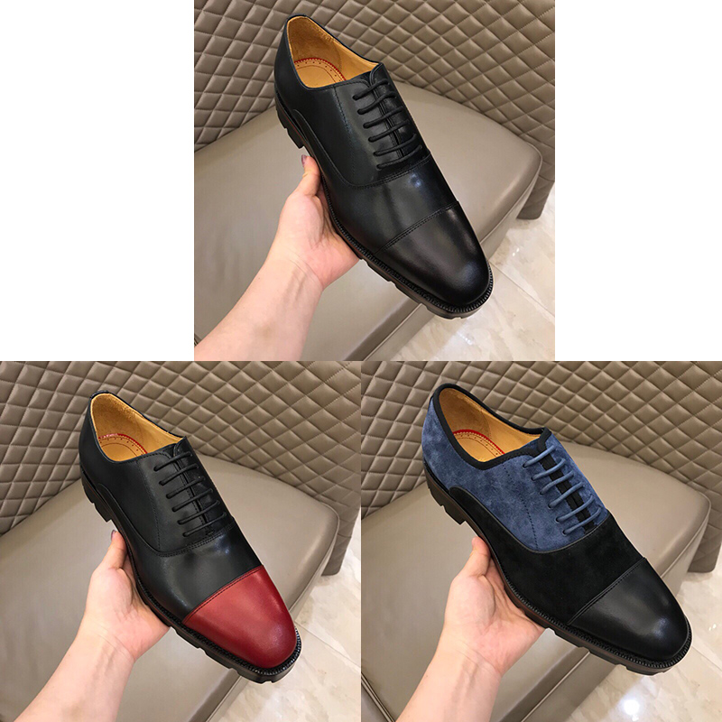 High Quality Men Dress Oxfords Shoes Embossed Genuine Leather Red Bottom Lace-up Bottoms Fashion Wedding Business Official Luxe Casual Footwear Size38-45, Gift bag
High Quality Men Dress Oxfords Shoes Embossed Genuine Leather Red Bottom Lace-up Bottoms Fashion Wedding Business Official Luxe Casual Footwear Size38-45, Gift bag