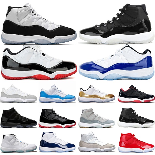Hot Jumpman Basketball Shoes 11 11s Bred 25th Anniversary Concord 45 Cap and Gown Platinum Tint Trainers Sports Sneakers Size 36-47, 8 metallic silver low
Hot Jumpman Basketball Shoes 11 11s Bred 25th Anniversary Concord 45 Cap and Gown Platinum Tint Trainers Sports Sneakers Size 36-47, 8 metallic silver low