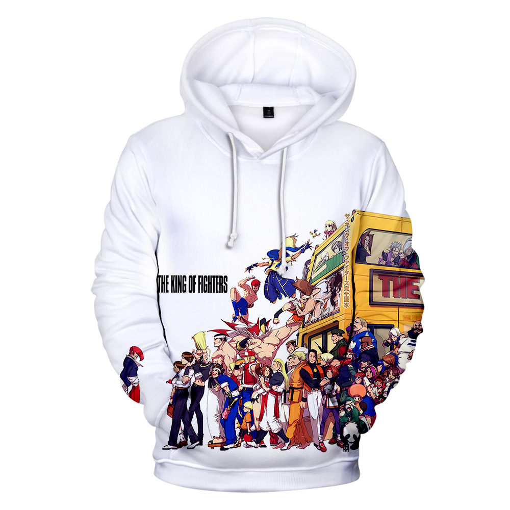 The King Of Fighters 3D Hoodies WomenMen Fashion Long Sleeve Hooded Sweatshirt 2020 Harajuku Casual Streetshirt Hoody Clothes T200422