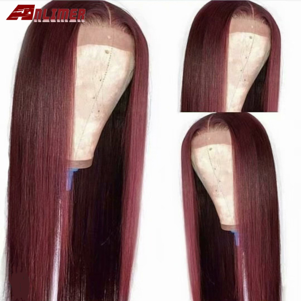 Burgundy 99J 13*6 Deep Part Lace Front Human Hair Wigs With Baby Hair Straight Pre Plucked Hairline Wig Brazilian Remy Wigs
Burgundy 99J 13*6 Deep Part Lace Front Human Hair Wigs With Baby Hair Straight Pre Plucked Hairline Wig Brazilian Remy Wigs