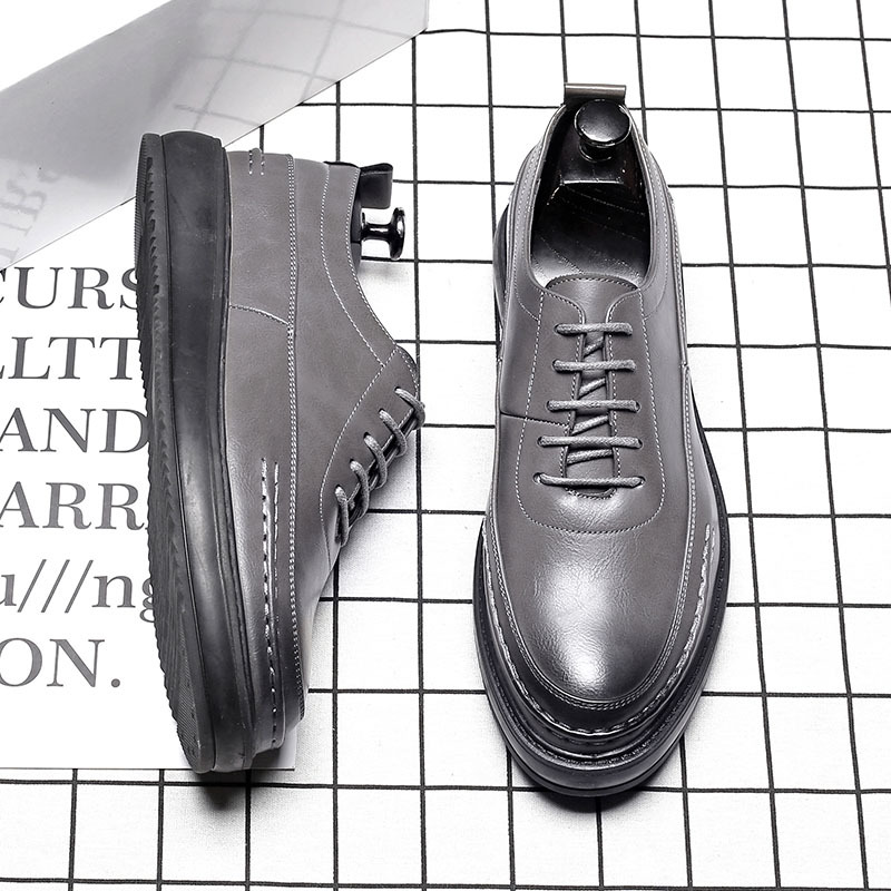 2020 New Mens Pointed Casual Shoes Fashionable Mens Fashionable Simple Lace-up Platform Business Mens Shoes, 12555 black
2020 New Mens Pointed Casual Shoes Fashionable Mens Fashionable Simple Lace-up Platform Business Mens Shoes, 12555 black