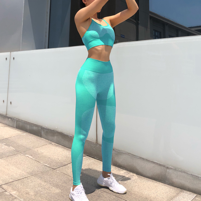 2pcs Seamless Yoga Set Sports Bra and Leggings Jogging Pants for Women Gym Clothes Workout Tights Outfits Fitness Sports Suit, Gray set
2pcs Seamless Yoga Set Sports Bra and Leggings Jogging Pants for Women Gym Clothes Workout Tights Outfits Fitness Sports Suit, Gray set