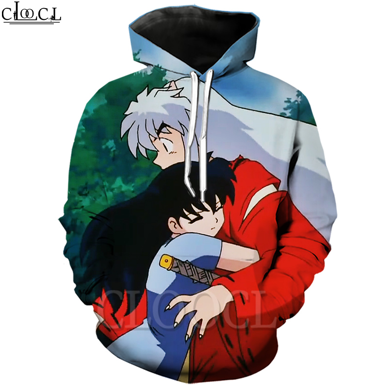 CLOOCL New Style Japanese Anime Inuyasha Hoodie Men Women 3D Print Plus Size Autumn Fashion Hooded Long Sleeve Coat Pullover, Hoodie 1
CLOOCL New Style Japanese Anime Inuyasha Hoodie Men Women 3D Print Plus Size Autumn Fashion Hooded Long Sleeve Coat Pullover, Hoodie 1