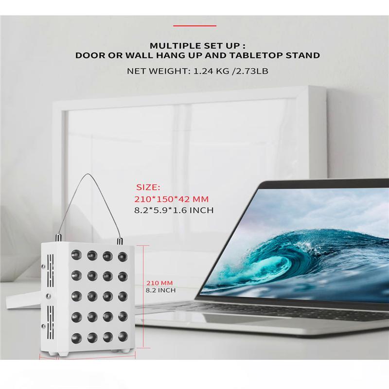 2020 top Led light therapy device 60W Near Infrared Panels 670nm 830nm wrinkles removal pain relief Red Light Therapy
2020 top Led light therapy device 60W Near Infrared Panels 670nm 830nm wrinkles removal pain relief Red Light Therapy