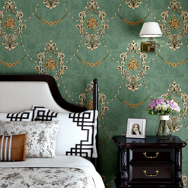 Vintage European Style 3d Wallpaper Flowers Self Adhesive Rustic Mural Art Floral Bedroom Wall Papers Household Decorations J144, Light green
Vintage European Style 3d Wallpaper Flowers Self Adhesive Rustic Mural Art Floral Bedroom Wall Papers Household Decorations J144, Light green