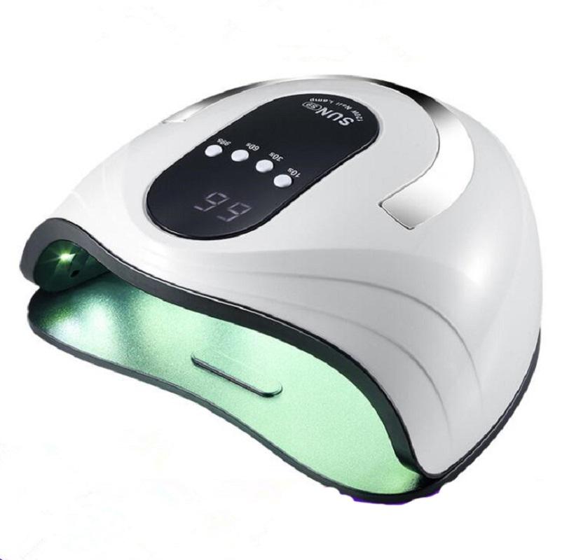 S9 UV Lamp 120W LED Nail Lamp With 42 LEDs Two Hand Nail Dryer Manicure Curing Gel Polish Tool With Auto Sensor Timer, White
S9 UV Lamp 120W LED Nail Lamp With 42 LEDs Two Hand Nail Dryer Manicure Curing Gel Polish Tool With Auto Sensor Timer, White
