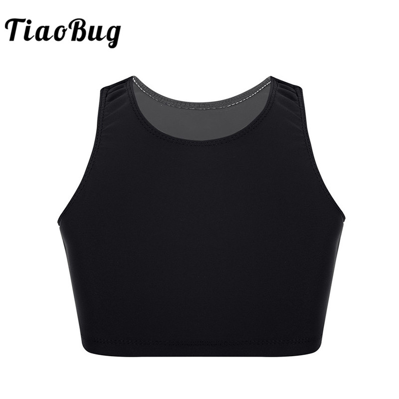 TiaoBug Kids Teens Sleeveless Solid Color Basic Sports Ballet Gymnastics Crop Top Children Girls Stage Performance Dance Costume, Blue
TiaoBug Kids Teens Sleeveless Solid Color Basic Sports Ballet Gymnastics Crop Top Children Girls Stage Performance Dance Costume, Blue