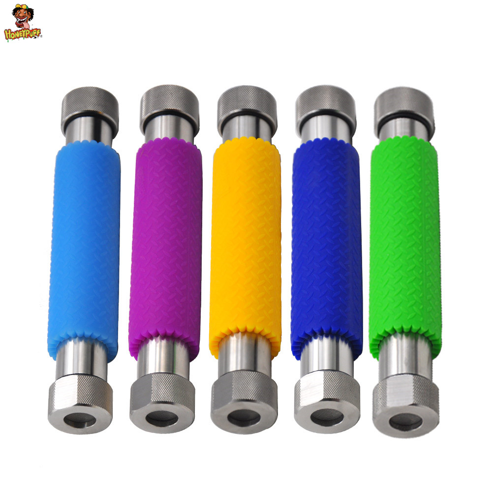 HONEYPUFF Stainless Steel Oil Extractor With Silicone Protection 210MM Filter Screen Metal Oil Extractor Oil Rig Dab Tool
HONEYPUFF Stainless Steel Oil Extractor With Silicone Protection 210MM Filter Screen Metal Oil Extractor Oil Rig Dab Tool