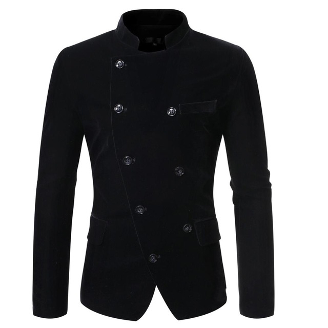 2020 Black Double-breasted Velvet Blazer Men Fashion Retro Casual High Quality Jacket Mens Spring Autumn Business Suit Coats, Brown
2020 Black Double-breasted Velvet Blazer Men Fashion Retro Casual High Quality Jacket Mens Spring Autumn Business Suit Coats, Brown