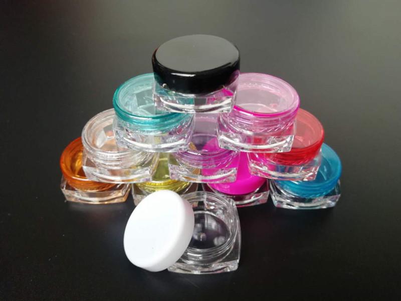 3G 5G Square Cream Jars, Screw Caps,Eye shadow box,Clear Plastic Makeup Sub-bottling,Empty Cosmetic Container,Small Sample Mask Canister
3G 5G Square Cream Jars, Screw Caps,Eye shadow box,Clear Plastic Makeup Sub-bottling,Empty Cosmetic Container,Small Sample Mask Canister
