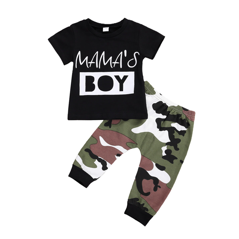 Toddler Newborn Infant Kids Baby Boys Clothes Set 2020 Summer Short Sleeve T-shirt Tops Camouflage Pants Clothing Outfit 2PCs, Multi
Toddler Newborn Infant Kids Baby Boys Clothes Set 2020 Summer Short Sleeve T-shirt Tops Camouflage Pants Clothing Outfit 2PCs, Multi