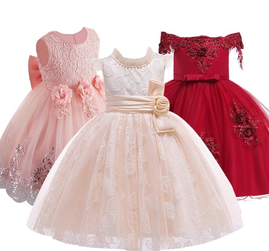 Girls Dress 2020 Summer Tutu Clothes Kids Dresses For Girls Clothing Party Wedding Dress Princess Elegant 3 4 6 8 10 Years, Blue 
Girls Dress 2020 Summer Tutu Clothes Kids Dresses For Girls Clothing Party Wedding Dress Princess Elegant 3 4 6 8 10 Years, Blue