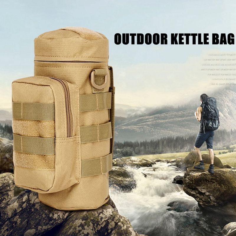 MOLLE Backpack Tactics Kettle Bag Portable Outdoor Sport Camping Climbing Hiking Hunting Fishing Accessory Bag, Black
MOLLE Backpack Tactics Kettle Bag Portable Outdoor Sport Camping Climbing Hiking Hunting Fishing Accessory Bag, Black