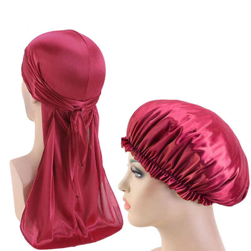 Solid Color 2pcs Set Women Night Sleep Caps Mens Pure Color Bonnet Lover Hat Fashion Accessories
Solid Color 2pcs Set Women Night Sleep Caps Mens Pure Color Bonnet Lover Hat Fashion Accessories