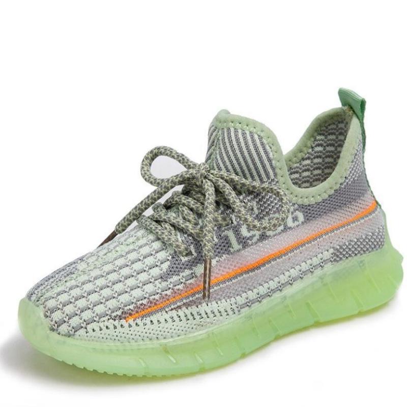 Kids Sneaker 2020 Autumn Children Mesh Shoes Boys Girls Baby Running Shoes Soft Bottom Canvas Casual Sports Sneakers, Pink