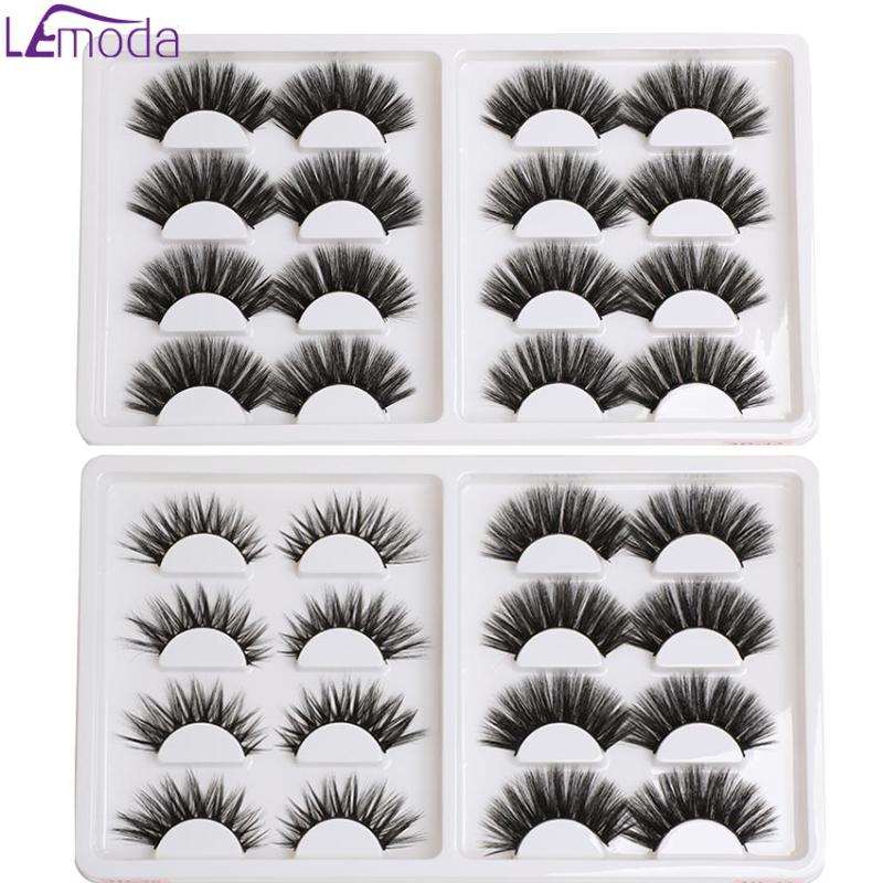Lemoda 8 Pairs 3d Faux mink lashes natural reusable false eyelashes dramatic fake lashes beauty makeup eyelash for extensions
Lemoda 8 Pairs 3d Faux mink lashes natural reusable false eyelashes dramatic fake lashes beauty makeup eyelash for extensions