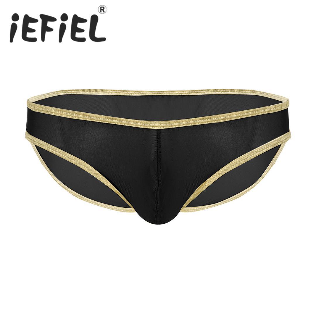 Sexy Male Men Lingerie Ultra Thin Mesh See hrough Sheer Elastic Waistband Bulge Pouch Bikini Briefs Triangle Jockstrap Underwear, Black
Sexy Male Men Lingerie Ultra Thin Mesh See hrough Sheer Elastic Waistband Bulge Pouch Bikini Briefs Triangle Jockstrap Underwear, Black