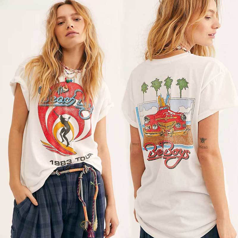 Boho Inspired Women' White Tee Short Sleeve Angel Graphic Tees Tops 2020 new Summer basic casual T-Shirt camisetas mujer CX200714, Picture tee
Boho Inspired Women' White Tee Short Sleeve Angel Graphic Tees Tops 2020 new Summer basic casual T-Shirt camisetas mujer CX200714, Picture tee